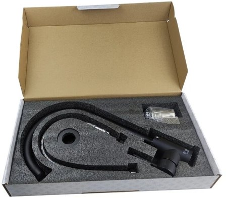 Смеситель для кухни Frap H44 F4044-6 Черный матовый 