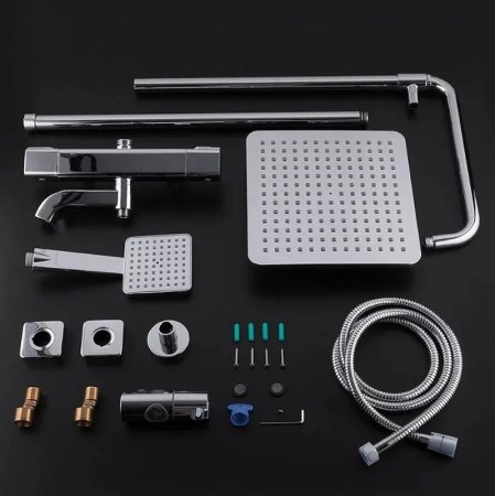 Душевая система Gappo G91 G2491 с термостатом Хром 