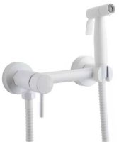 Смеситель настенный с гигиенической лейкой FASHUN (A57503-8) белый