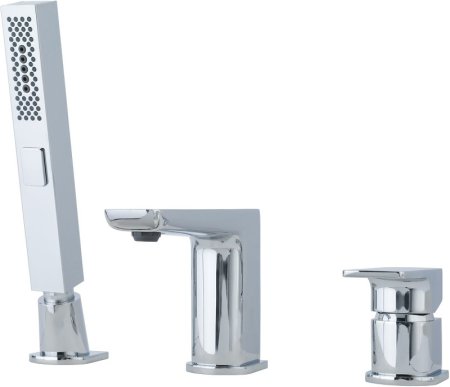 Смеситель на борт ванны Allen Brau Infinity 5.21008-00 Хром 