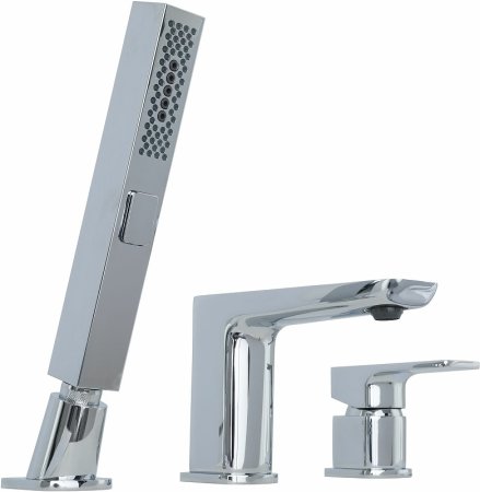 Смеситель на борт ванны Allen Brau Infinity 5.21008-00 Хром 