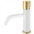 Смеситель для раковины Boheme Stick 121-WG.2 Белый Золото 
