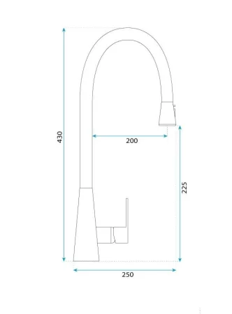 Смеситель для кухни Rea Mild REA-B9144 