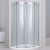 Душевой уголок Black&White Stellar Wind S201 100х100 2011010 профиль Серебристый хром стекло прозрачное 