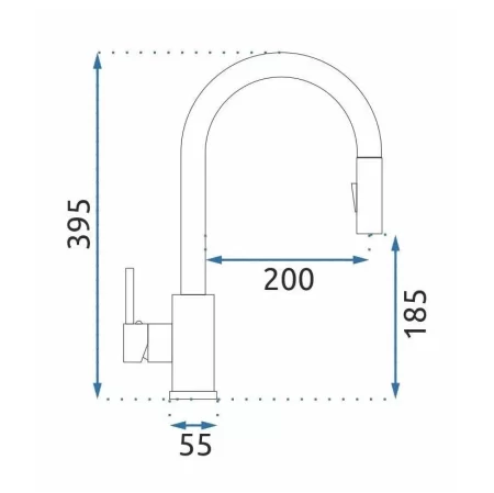 Смеситель для кухни Rea Fresh REA-B9146 