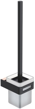 Ершик для унитаза Boheme Q 10954-G-B Черный Золото 
