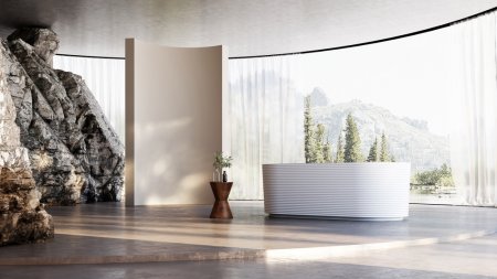 Акриловая ванна ABBER AB9436-1.7 белая 