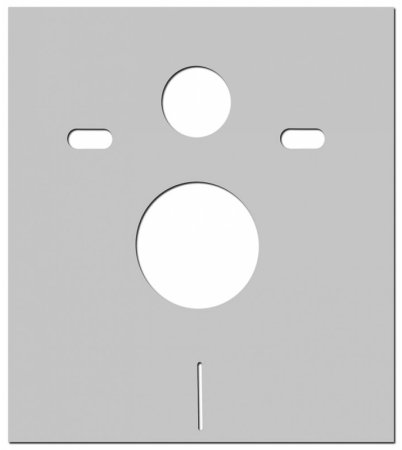 Инсталляция Berges Atom 410 040339 для унитаза c Белой клавишей смыва 