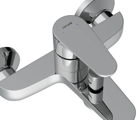 Смеситель для ванны Cersanit Cersania 63031 Хром 