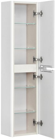 Шкаф пенал Aquaton Шерилл 30 1A206503SH010 подвесной Белый 