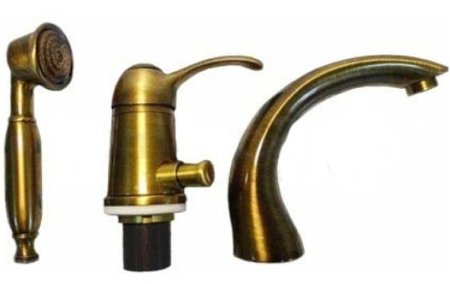 Смеситель на борт ванны Fiore Imperiale 83ZZ5105 Бронза 