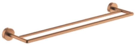 Полотенцедержатель двойной Raglo R320.09.33, медь 