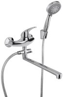 Смеситель для ванны Paini Smile 39CR112P19CAKM универсальный Хром