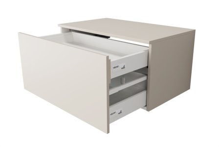 Тумба подвесная VELVEX Unit 80x40 шелк шампань 