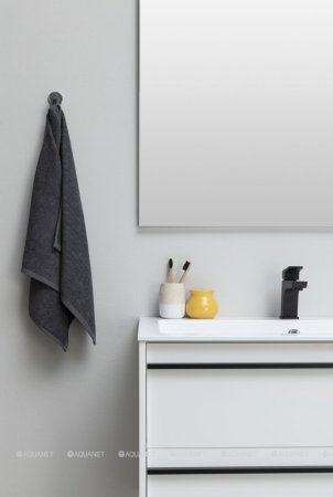 Зеркало Aquanet Lino 90 белый матовый 