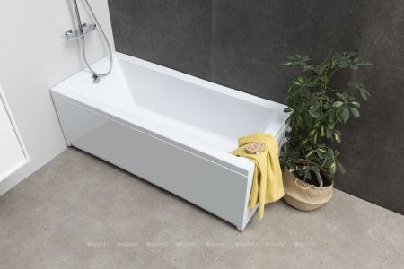 Зеркало Aquanet Lino 90 белый матовый 