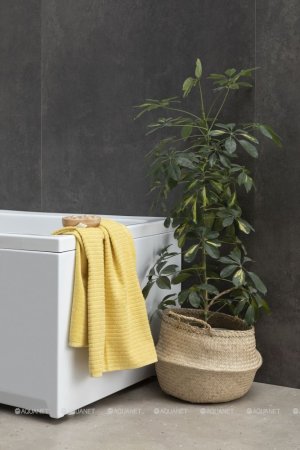 Зеркало Aquanet Lino 90 белый матовый 