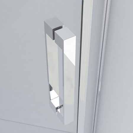 Душевой уголок Vincea Stresa 90х90 VSP-1S900CLB профиль Черный стекло прозрачное 