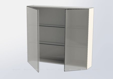 Зеркало-шкаф Aquanet Нью-Йорк 100 орех 