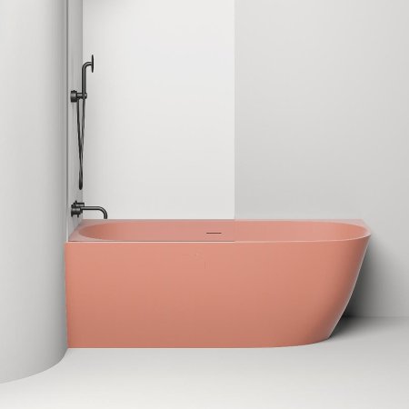 Ванна из искусственного камня Salini Sofia Corner Left 170х85 102525MRF покраска по RAL полностью матовая 