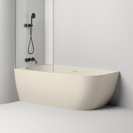 Ванна из искусственного камня Salini Sofia Corner Left 170х85 102525MRF покраска по RAL полностью матовая 