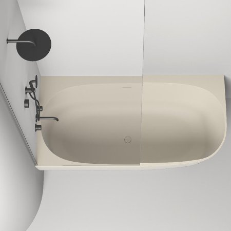 Ванна из искусственного камня Salini Sofia Corner Left 170х85 102525MRF покраска по RAL полностью матовая 