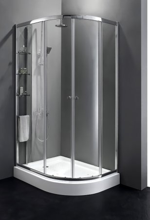 Душевой уголок Cezares ANIMA-W-RH-2-120/100-C-Cr-L 