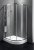 Душевой уголок Cezares ANIMA-W-RH-2-120/100-C-Cr-L 