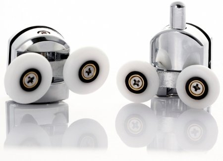 Душевая дверь Abber Schwarzer Diamant 160 AG30160H профиль Хром стекло прозрачное 