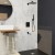 Душевая система RGW Shower Panels SP-370B встраиваемая, черная 
