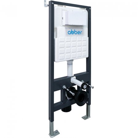 Инсталляция Abber AC0105 для унитаза без клавиши смыва 