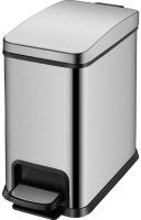 Ведро для мусора WeltWasser Tober MT 8L 10000003981 Матовая сталь