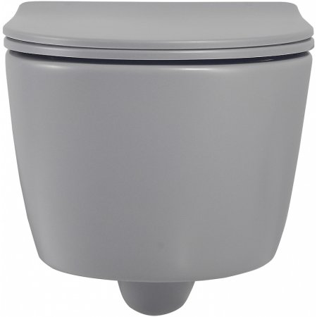 Унитаз Abber Bequem AC1104MG подвесной Серый матовый с сиденьем Микролифт 