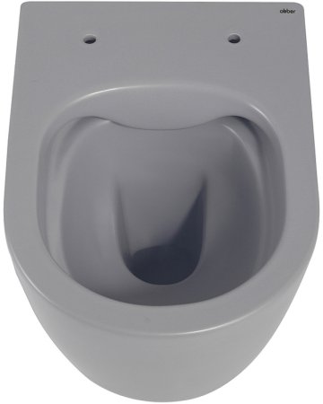 Унитаз Abber Bequem AC1104MG подвесной Серый матовый с сиденьем Микролифт 