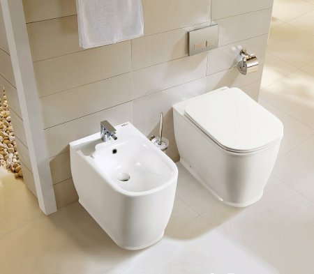 Биде BelBagno Prado BB10150B Белое 