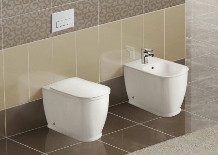Биде BelBagno Prado BB10150B Белое 