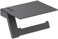 Держатель для туалетной бумаги с полочкой TIMO Selene 14043/03, черный