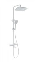 Душевая система с термостатом WONZON & WOGHAND, Белый матовый (WW-B3016-T1-MW)