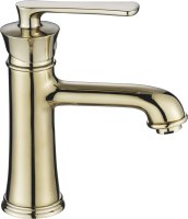 Смеситель однорычажный для раковины HAIBA HB10181-5 золото