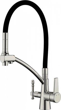 Смеситель для кухонной мойки Zorg Sanitary ZR 338-6 YF satin 