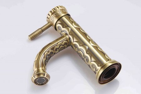 Смеситель Zorg Antic A 115U-BR для раковины 