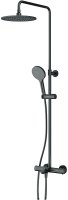 Душевая система AM.PM Like F0780522 с термостатом Черная матовая