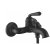 Смеситель для ванны Rose R0202H, черный 