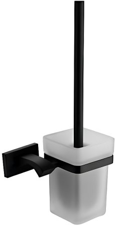 Ершик для унитаза Gappo G0710-6 Черный матовый 