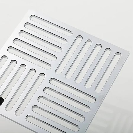 Душевой трап Gappo G81051 с решеткой Хром 