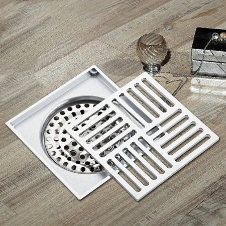 Душевой трап Gappo G81051 с решеткой Хром 