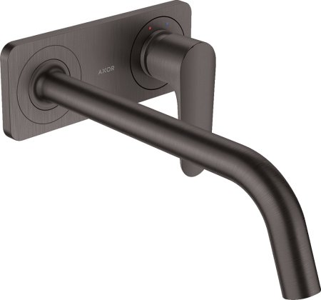 Смеситель Axor Citterio M 34115340 для раковины, шлифованный чёрный хром 