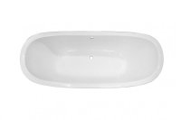 Ванна отдельностоящая из литьевого мрамора Эстет Скарлетт 180 180x77