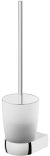 Ершик для унитаза AM.PM Sensation A3033300 хром/матовое стекло 