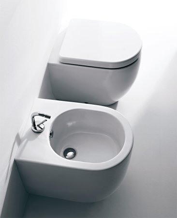 Унитаз приставной Kerasan Flo 311601 